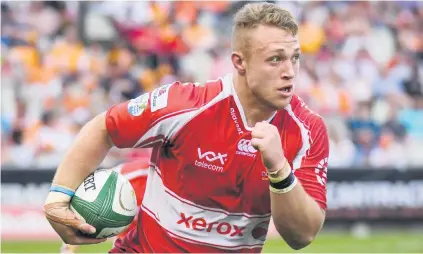  ?? Picture: Gallo Images ?? IN THE FRAME. Ruan Ackermann (above) could be the man to fill the void left at No 7 by Warwick Tecklenbur­g in the Lions’ Super Rugby line-up.