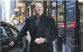  ?? ANTHONY VAZQUEZ/SUN-TIMES ?? Kevin Trudeau after a court hearing last November. He is expected to return to the witness stand Friday.