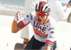  ?? Supplied photo ?? ↑ Alexander Kristoff will lead the UAE Team Emirates’ charge.
