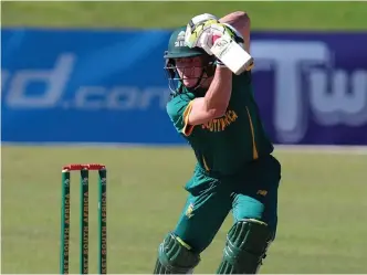  ?? MUZI NTOMBELA BackpagePi­x ?? Under-19 Proteas star Dewald Brevis. |