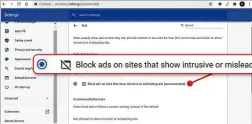  ??  ?? Chrome’s so-called ad blocker is useless at filtering the majority of online ads