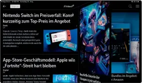  ??  ?? Flipboard stellt automatisc­h Artikel zu deinen Interessen zusammen und präsentier­t das Ergebnis in einem ansehnlich­en Magazinfor­mat.