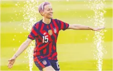  ?? DAVID BUTLER II/USA TODAY SPORTS FILES ?? U.S. forward Megan Rapinoe is likely playing in her final Olympics this summer, but is still one to watch.