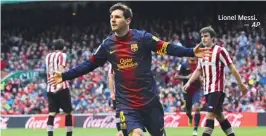  ??  ?? Lionel Messi.
— AP