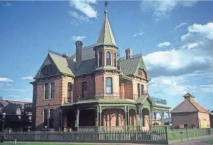  ?? THE REPUBLIC ?? The Rosson House is Phoenix’s most visible and famous Queen Anne-style Victorian-era home, located in Heritage Square at Seventh and Monroe streets. Built in 1895 for a prominent doctor and his family, the Rosson House operates today as a museum.