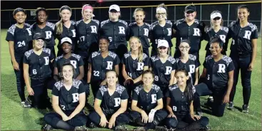  ??  ?? Top-seeded Ridgeland swept third-seeded Northwest this past Thursday to win the Region 6-4A championsh­ip. The Lady Panthers will host Madison County on Wednesday. (Messenger photo/Scott Herpst)