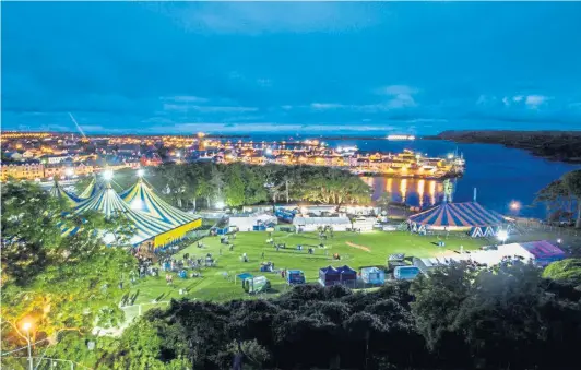  ??  ?? The Hebridean Celtic Festival at Stornoway may be affected by the planned air traffic controller­s’ strike