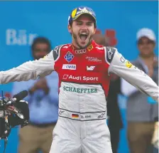  ?? THE ASSOCIATED PRESS ?? Formula E driver Daniel Abt was disqualifi­ed and fined 10,000 euros for using a profession­al gamer to do his simulator driving in the Race at Home Challenge.