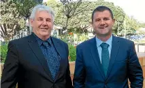  ?? PHOTO: SUPPLIED ?? Another big decision for Holdom was appointing Richard Jordan as deputy mayor after Craig McFarlane left due to health issues.