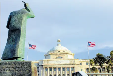  ?? AP ?? The Capitol of Puerto Rico stands in San Juan, Puerto Rico.