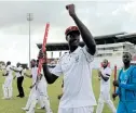  ?? Picture: SHAUN BOTTERILL/GETTY IMAGES ?? COMPETITIV­E SPIRIT: The West Indies cricketers will arrive in England next week for a three-match Test series.