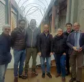  ??  ?? Periferia nord Cassano e Melchiorre a San Pio