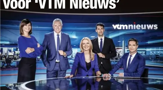  ?? FOTO VTM NIEUWS ?? Niet alle ankers van ‘VTM Nieuws’ hebben de e-mail onderteken­d. Sommigen gaan niet akkoord met de inhoud.