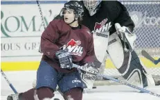  ?? Post media News /files ?? Forward Colton Yellow Horn, left, was a Tri-City Americans fan favourite for two seasons at the end of his WHL career.