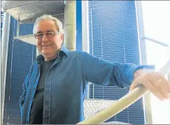  ?? Picture: MIKE LOEWE ?? LOCAL BRILLIANCE: Innovative home-grown East London architect Al Stratford, 67, of Wintec Innovation, was honoured by architects and teachers in South Africa when his lifework was exhibited and he delivered a lecture to 500 architects attending the...