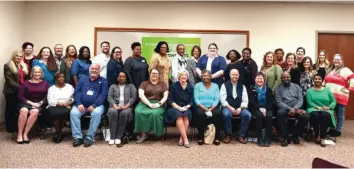  ?? (Special to The Commercial) ?? Pine Bluff Area Community Foundation grant recipients attend the reception.