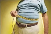  ??  ?? Cutting back on sugar, exercising and losing weight will put less pressure upon an umbilical hernia and may decrease the likelihood of ever needing hernia surgery.
