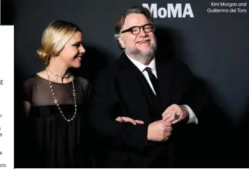  ?? ?? Kim Morgan and Guillermo del Toro