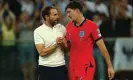  ?? Keogh/The FA/Getty Images ?? Harry Maguire has backed Gareth Southgate (left) to continue as England manager after Euro 2024. Photograph: Eddie