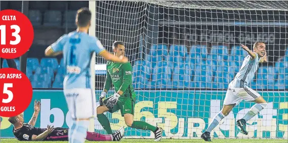  ?? FOTO: PERE PUNTÍ ?? Ter Stegen no tiene muy buenos recuerdos de sus visitas a Balaídos, donde no ha sido capaz de ganar con el Barça