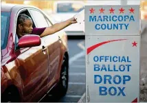  ?? NEW YORK TIMES 2022 ?? An investigat­ion into 2020 voting in Maricopa County resulted in a report in March 2022 stating that virtually all claims of error and malfeasanc­e were unfounded, but Arizona’s then-attorney general Mark Brnovich never released it.