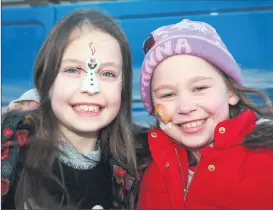  ?? (Pic: John Ahern) ?? RIGHT: FLASHBACK TO 2017: Amy O’Connell and Amy Molloy from Ballynoe, who had a great day out at Tallow point-to-points in 2017.