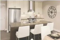  ?? SPRING CREEK ?? Spring Creek condos will feature gourmet kitchens.