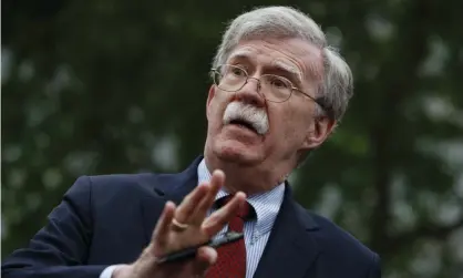  ?? Photograph: Evan Vucci/AP ?? Senators have been urged to call John Bolton, the former national security advisor, as a witness.