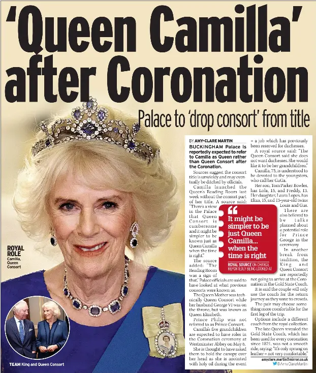 ‘Queen Camilla’ after Coronation PressReader