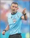  ??  ?? Michael Oliver.