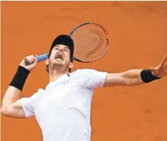  ?? FRANCOIS XAVIER MARIT, AFP/ GETTY IMAGES ?? Andy Murray seeks his first French Open championsh­ip after finishing as runner- up a year ago.
