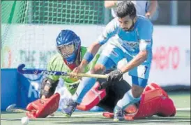  ?? HI ?? Manpreet Singh was the only Indian player to beat Australian goalkeeper Tyler Lovell in shootout.