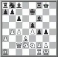  ??  ?? POSITION AFTER 19.ND2
16... h5 17. Ne2 g4 18. hxg4 hxg4 19.Nd2 <D>