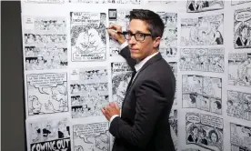  ?? Alison Bechdel Photograph: Compadre Media Group ?? ‘When I got started as a cartoonist in the early 1980s, I was conscious of it as a form that nobody was going to criticize, and that just gave me a great sense of freedom and possibilit­y’ …