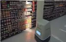  ??  ?? An inventory scanner at Walmart