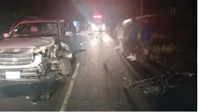  ?? CORTESÍA ?? El accidente de tránsito ocurrió en Lepanto.