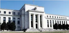  ?? ?? Federal Reserve Board building on Constituti­on Avenue in Washington, USA