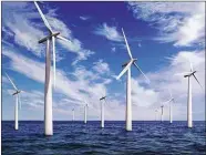  ??  ?? Subsidies for offshore wind have halved in two years