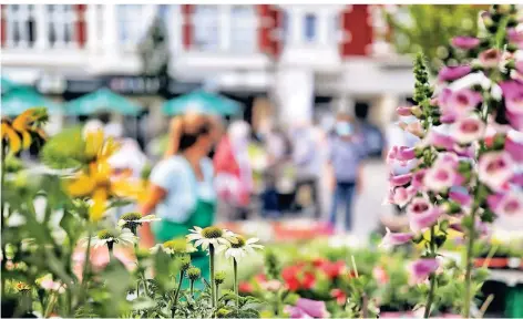  ?? FOTO: KÖHLEN (ARCHIV) ?? In den Stadtteile­n Wald (Marktplatz), Ohligs (Marktplatz) und Mitte (Neumarkt) finden jeweils die Wochenmärk­te statt.