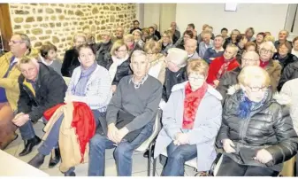  ??  ?? Les bénévoles viennent toujours très nombreux à l’assemblée générale, réunion qui se termine par un succulent dessert