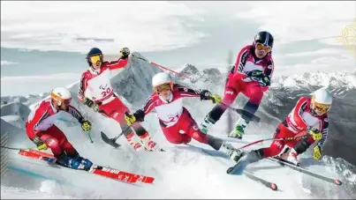  ?? Photo submitted to The McLeod River Post ?? Eleven Para alpine skiers will compete for Canada at the Beijing 2022 Paralympic Winter Games, including five returning Paralympia­ns (L-R): Mac Marcoux, Alexis Guimond, Frederique Turgeon, Alana Ramsay, and Mollie Jepsen. PHOTO: Canadian Paralympic Committee (CNW Group/Canadian Paralympic Committee (Sponsorshi­ps))