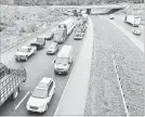  ?? THE HAMILTON SPECTATOR FILE PHOTO ?? The Red Hill Valley Parkway has experience­d a higher volume of traffic — particular­ly truck traffic — than expected.