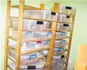  ?? FLORIDA FISH & WILDLIFE CONSERVATI­ON COMMISSION/COURTESY ?? The snakes were housed in dozens of plastic bins in the Jupiter home of Jennifer Morrison, 59.