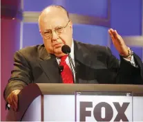  ?? CANWEST NEWS SERVICE ?? A new documentar­y follows the rise and fall of the late Roger Ailes, who changed TV as the head of Fox News Channel.