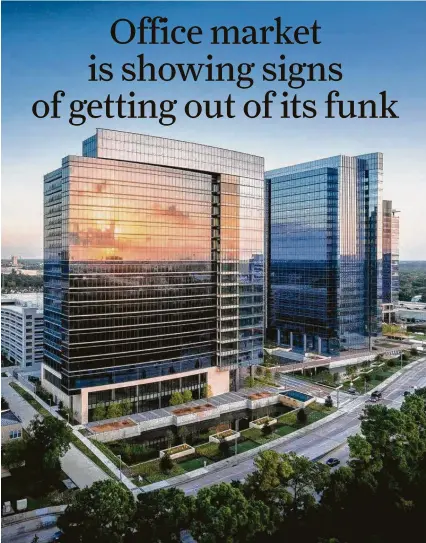  ?? CBRE ?? In one of the biggest leases of 2018, McDermott Internatio­nal leased Energy Center Five. The company will consolidat­e several locations to the 524,00-square-foot tower in a move that will enhance collaborat­ion and productivi­ty among its employees, while driving efficiency and cost savings for the company, McDermott Internatio­nal said.