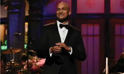  ??  ?? Keegan-Michael Key during the monologue. Photograph: NBC/NBCU Photo Bank/Getty Images
