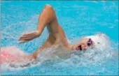  ??  ?? Sun Yang competes at men’s 400m freestyle preliminar­y. REUTERS