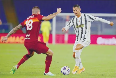  ??  ?? Cristiano Ronaldo continua a ser alvo dasa críticas de Vicenzo Spadora