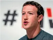  ?? PHOTO: GETTY IMAGES ?? Mark Zuckerberg promised that 2018 would be the year he focused on fixing Facebook.