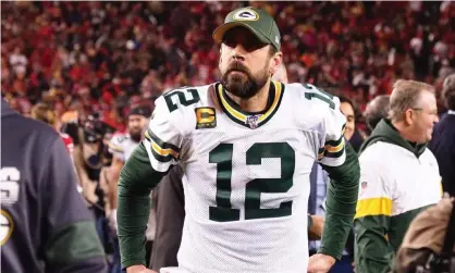  ??  ?? Aaron Rodgers was one of the players who was against the terms of the new deal. Photograph: Kelley L Cox/USA Today Sports